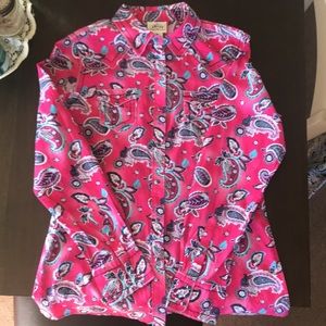 Ariat Western Shirt in a women’s size small.